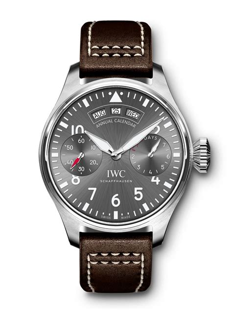 iwc big pilot annual calendar spitfire price|iwc pilot spitfire chrono.